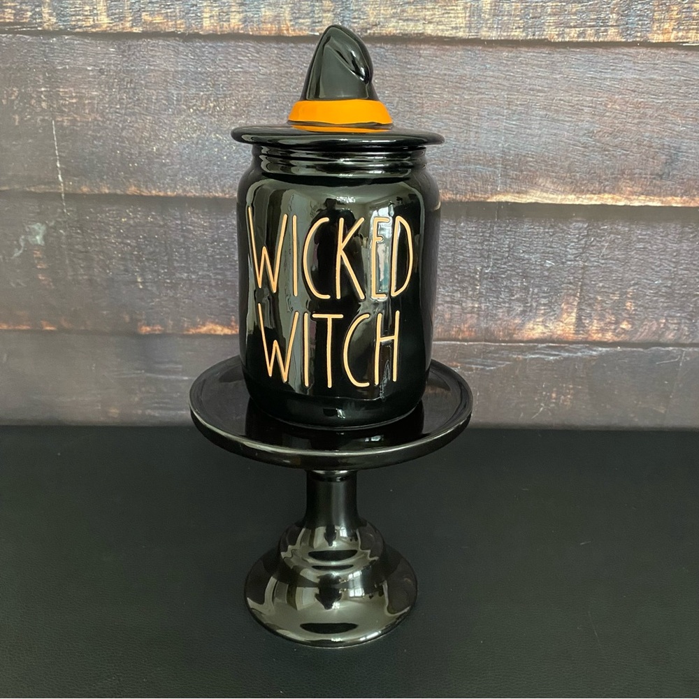Rae Dunn Halloween Wicked Witch Canister